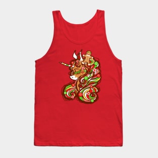 Gingerbread Unicorn Tank Top